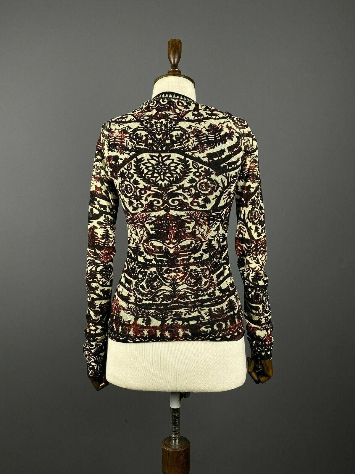 Jean Paul Gaultier Ladies Jean Paul Gaultier Soleil Aztec Sweater Size M Size M / US 6-8 / IT 42-44 - 5 Thumbnail