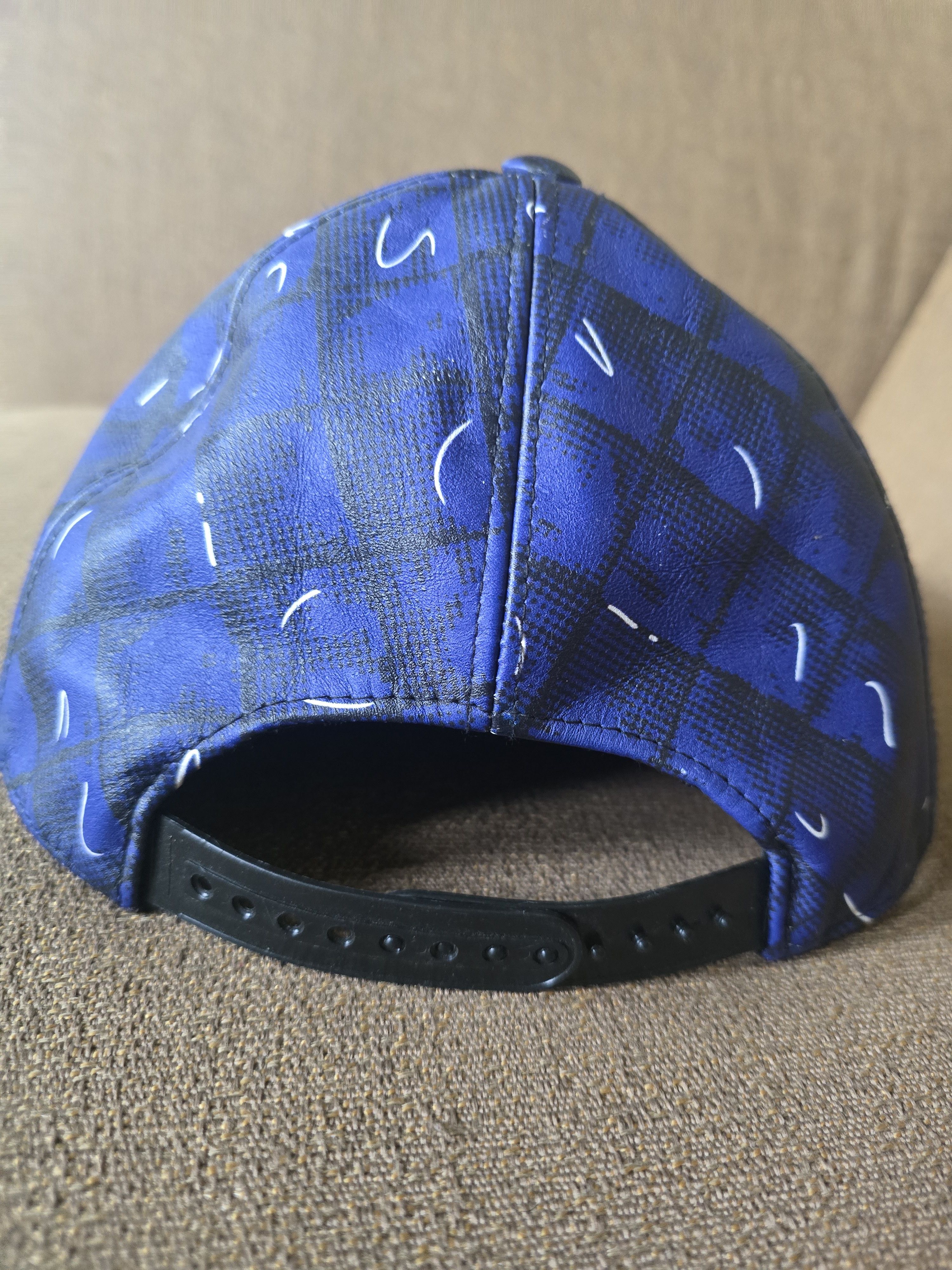 Moschino Moschino Shadow Leather Baseball Cap Size M Unisex Size ONE SIZE - 5 Thumbnail