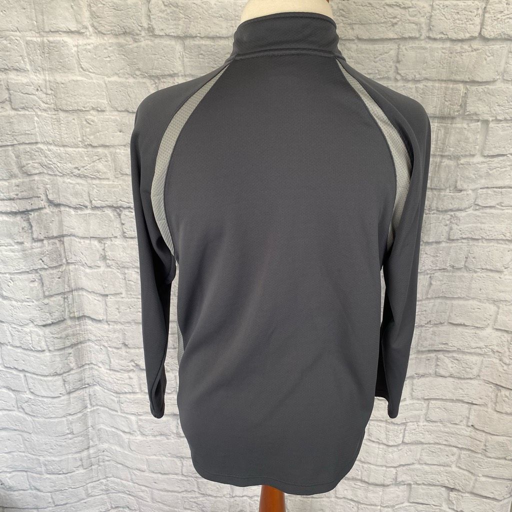 Alo Alo cool fit men XL Longsleeve 1/4 zip mock turtleneck grey Size US XL / EU 56 / 4 - 8 Thumbnail
