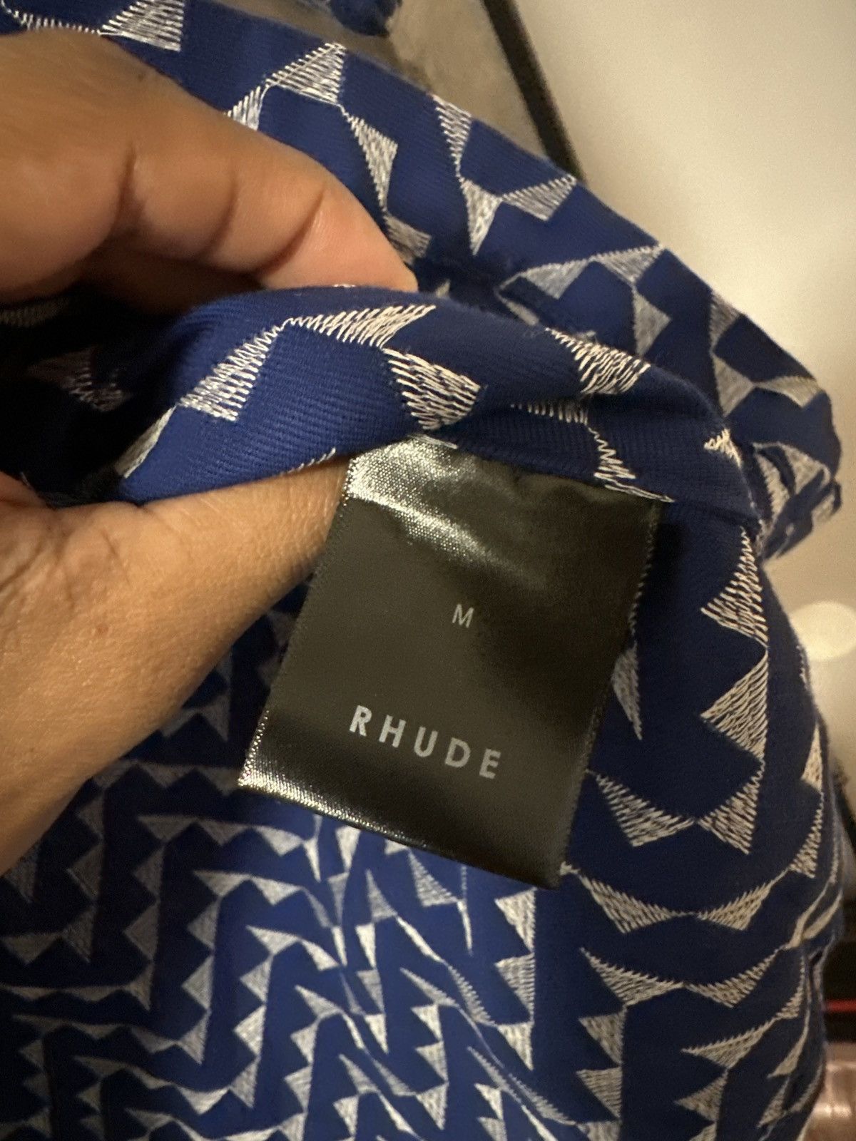Rhude Rhude Embroidered Beachfront Button Up Shirt Size US M / EU 48-50 / 2 - 6 Thumbnail