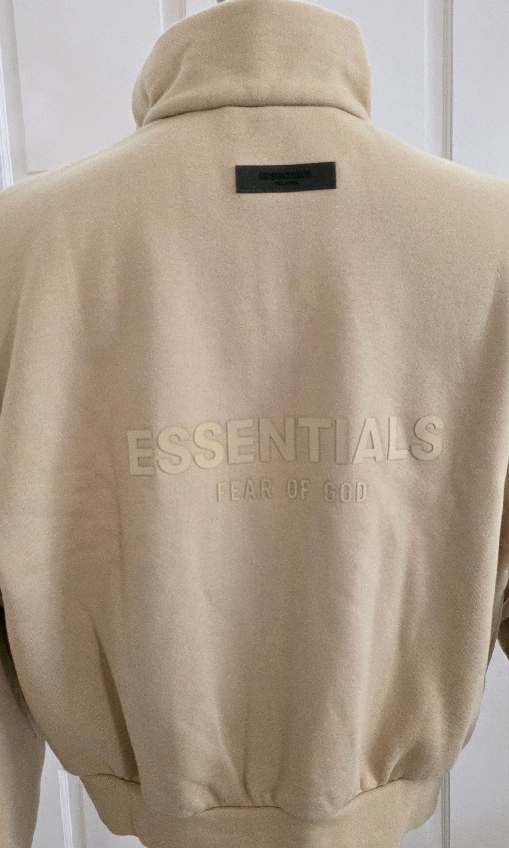 Fear of God Fear of God Essentials Full zip Jacket 'Sand' Beige Medium Size M / US 6-8 / IT 42-44 - 8 Thumbnail