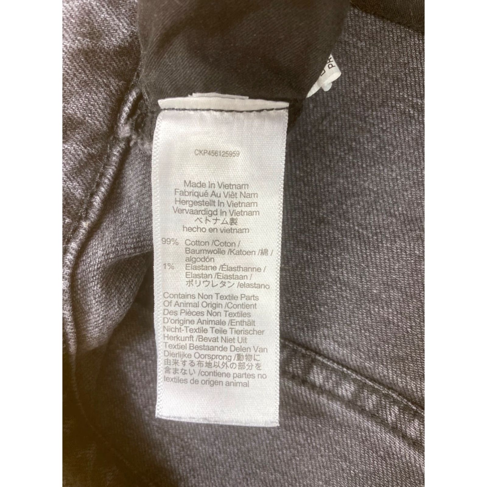 Madewell VINTAGE Madewell The Perfect Black Denim Jeans Womens 30x28 Casual #7953 Size 30" / US 8 / IT 44 - 7 Thumbnail