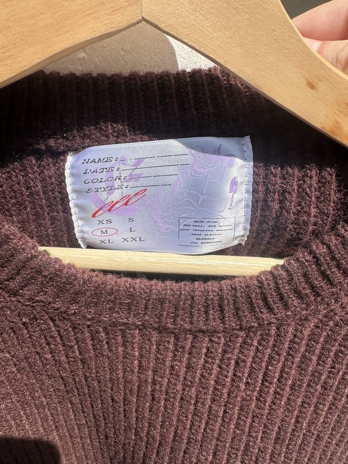 Other Brown Knit Sweater Medium Size US M / EU 48-50 / 2 - 2 Thumbnail