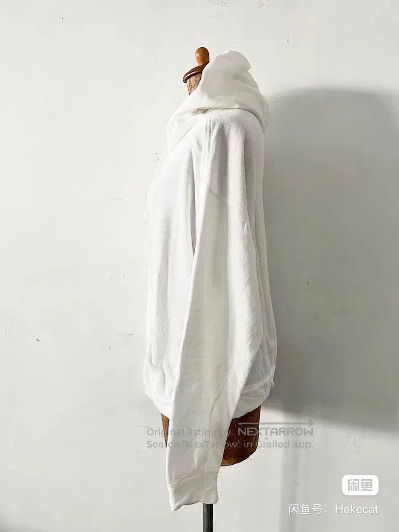White Hooded Zip.