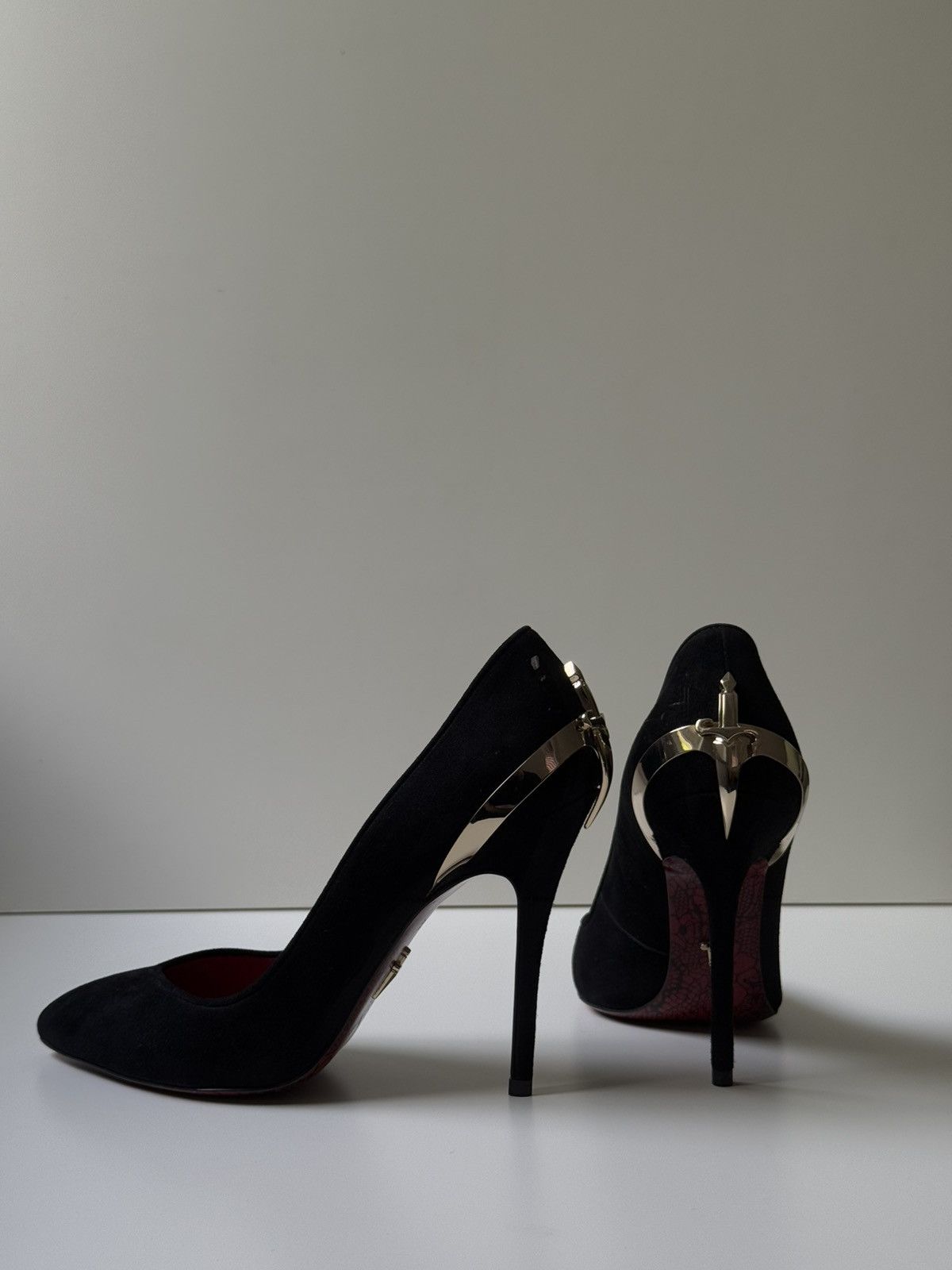 Paciotti Cesare Paciotti Iconic & Rare Lady Blade Dagger Heels Size US 6.5 / IT 36.5 - 10 Thumbnail