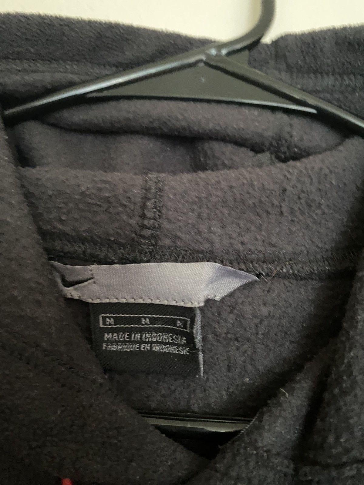 Nike × Vintage Vintage Nike Sherpa Pullover Hoodie Sweatshirt Center Swoosh Size US M / EU 48-50 / 2 - 5 Thumbnail