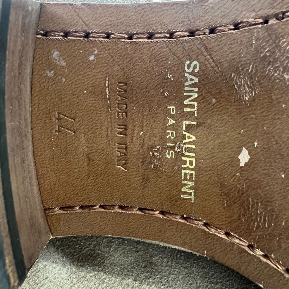 Saint Laurent Paris SAINT LAURENT BY HEDI SLIMANE Suede Leather Chelsea Boots 44 Size US 11 / EU 44 - 8 Thumbnail