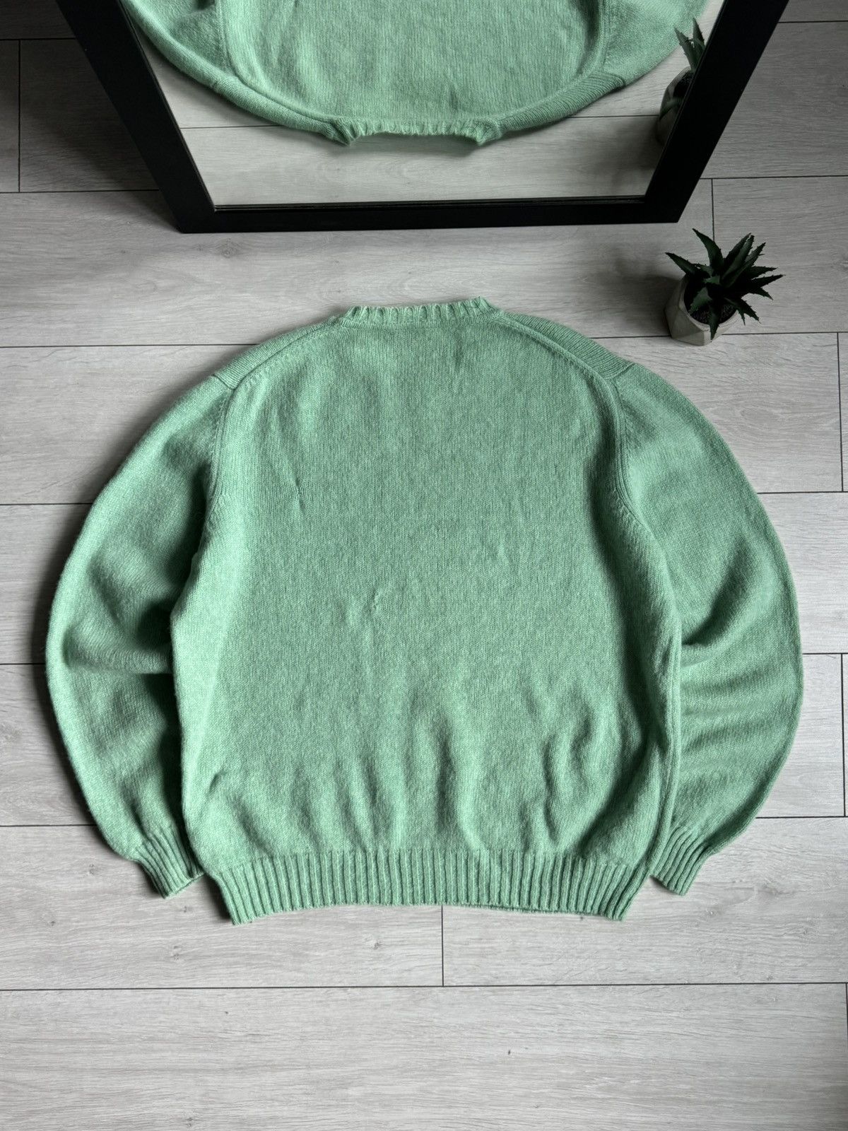 Burberry Vintage Burberry Shetland Wool Luxury Sweater Size US XL / EU 56 / 4 - 9 Thumbnail