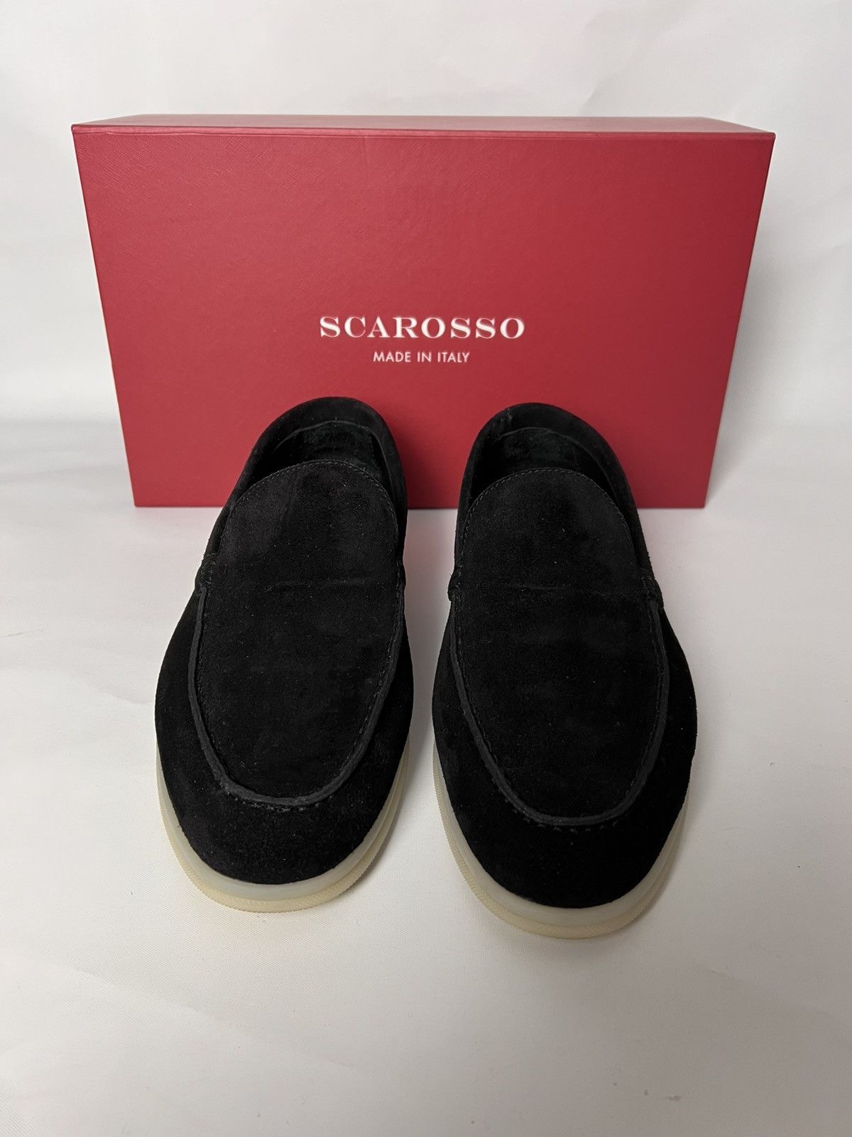 Scarosso EU40 Scarosso Ludvicolo Black Yatch Loafers US7.5 Slip On Size US 7.5 / EU 40-41 - 2 Thumbnail