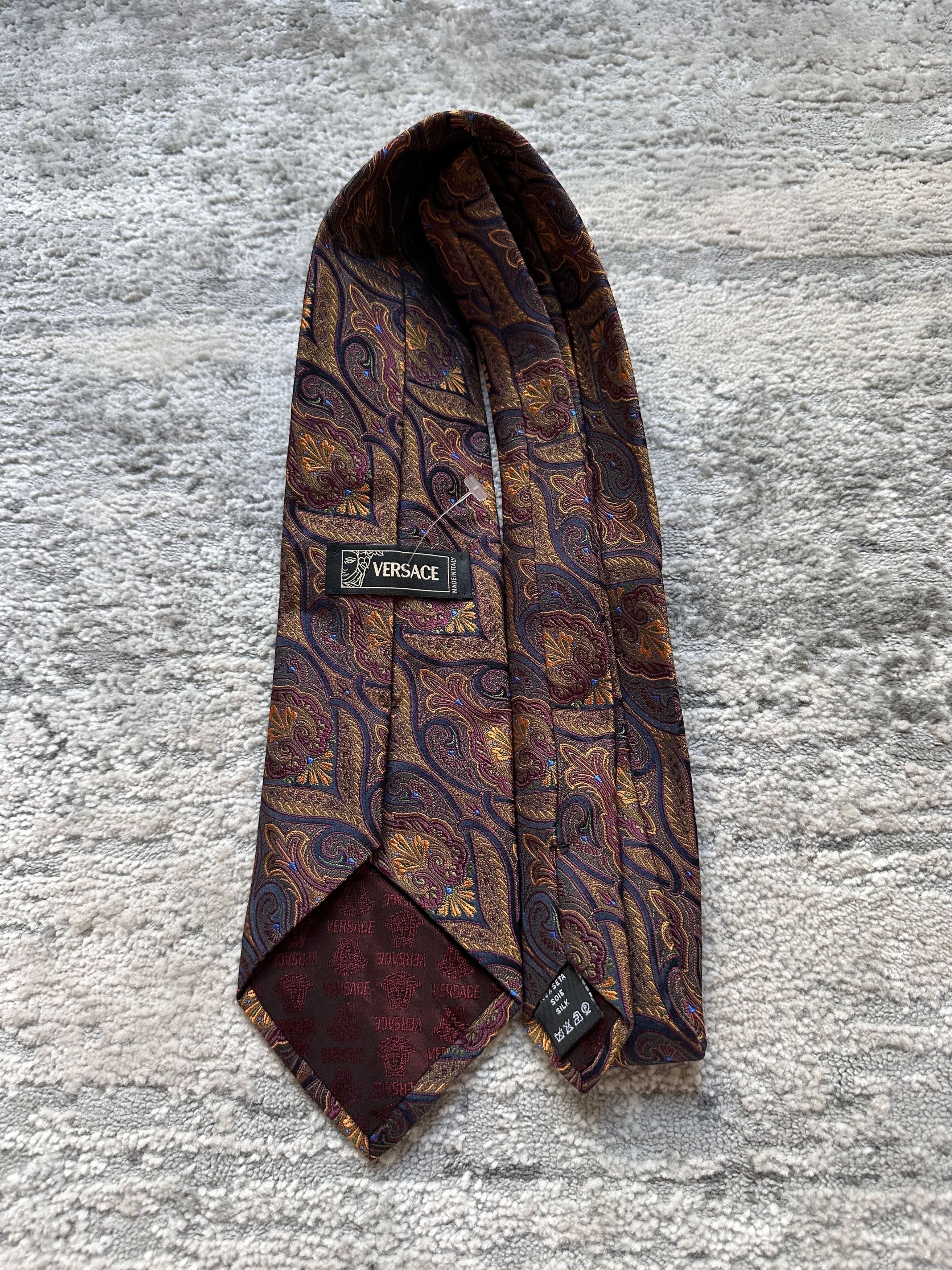 Versace Versace tie Size ONE SIZE - 3 Thumbnail