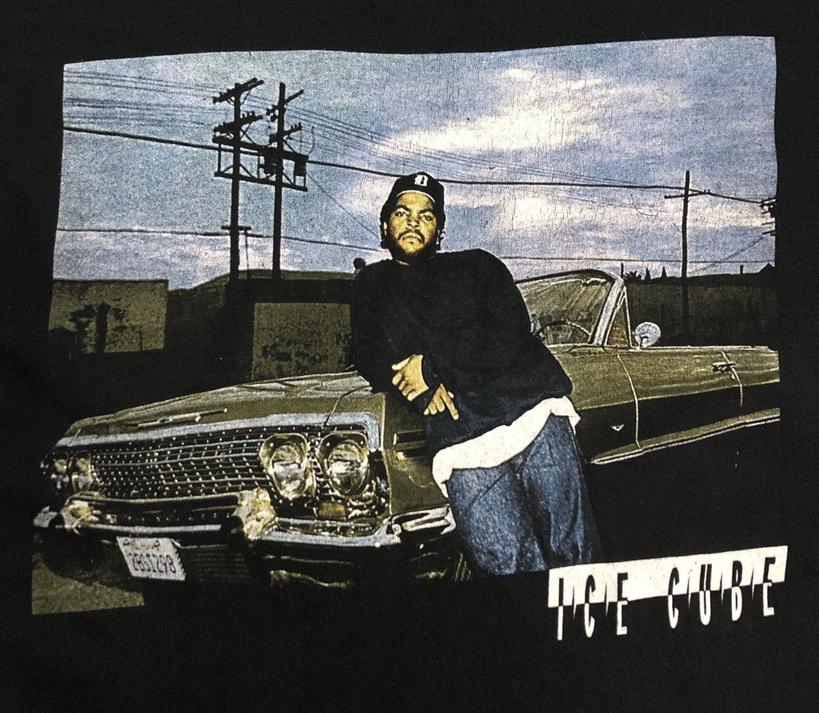 Rap Tees American Rapper Ice Cube T-Shirt Size US L / EU 52-54 / 3 - 3 Thumbnail