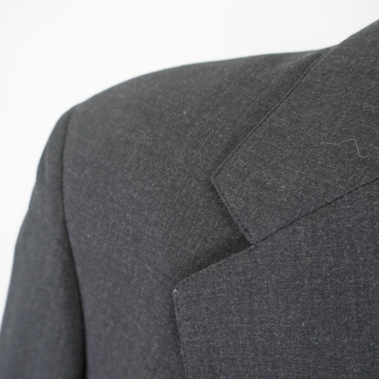 Jos. A. Bank Jos A Bank Executive Collection Gray Wool Blazer 42R 2 Butto Size 42R - 2 Thumbnail