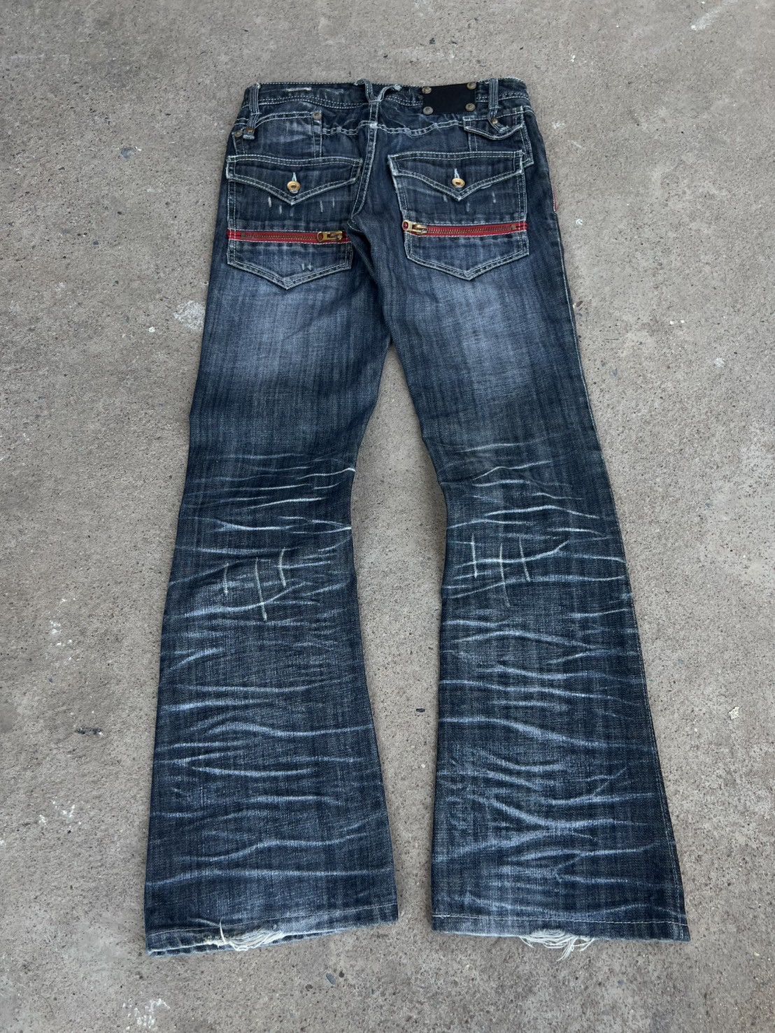 semanticdesign Archive* Semantic design Washed Multiple Pocket/Zipper Pants Size US 29 - 4 Thumbnail