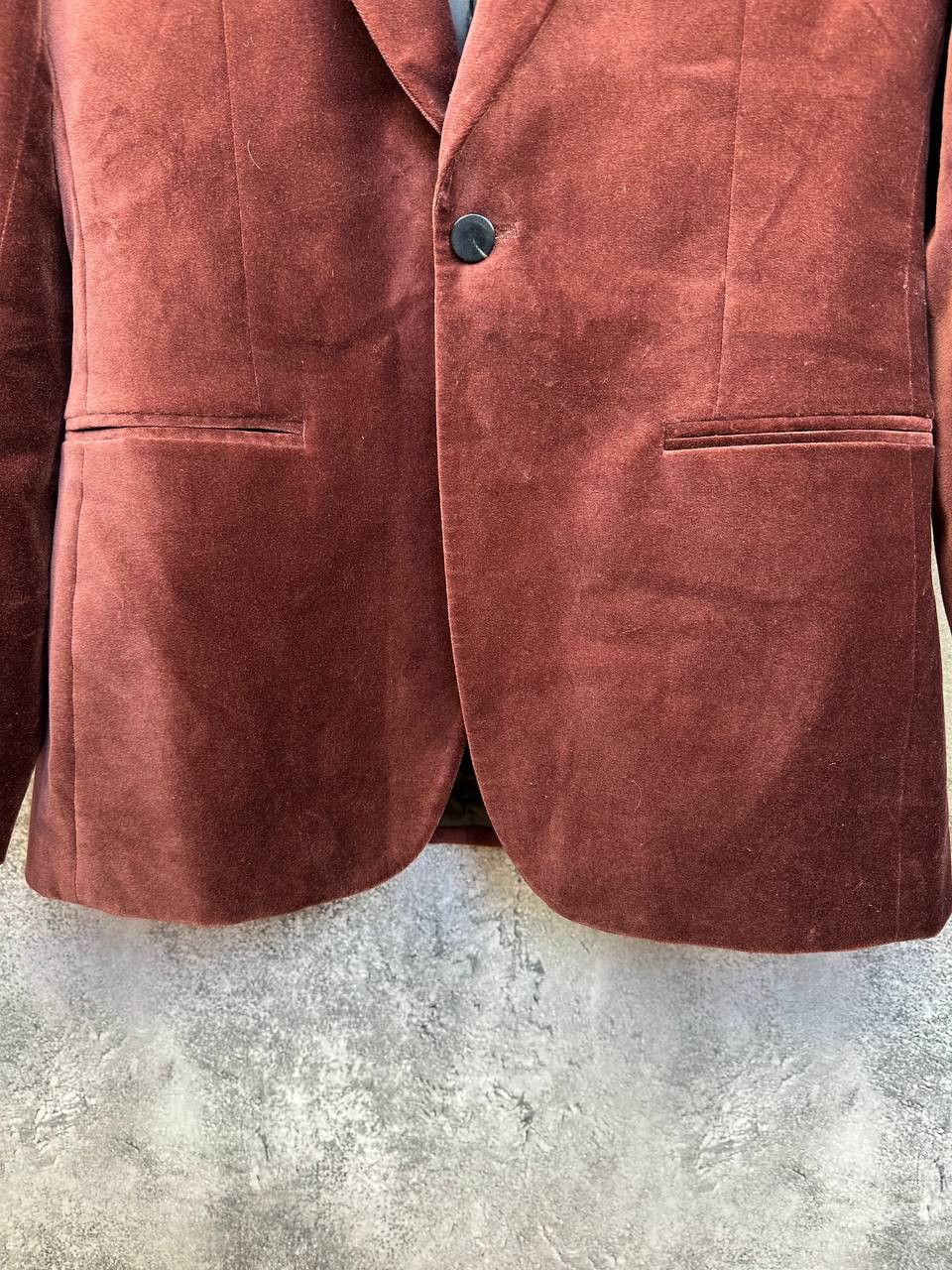 Reiss RRP $400 Reiss Apsara Tailored Single-Breasted Velvet Blazer Size 36R - 7 Thumbnail