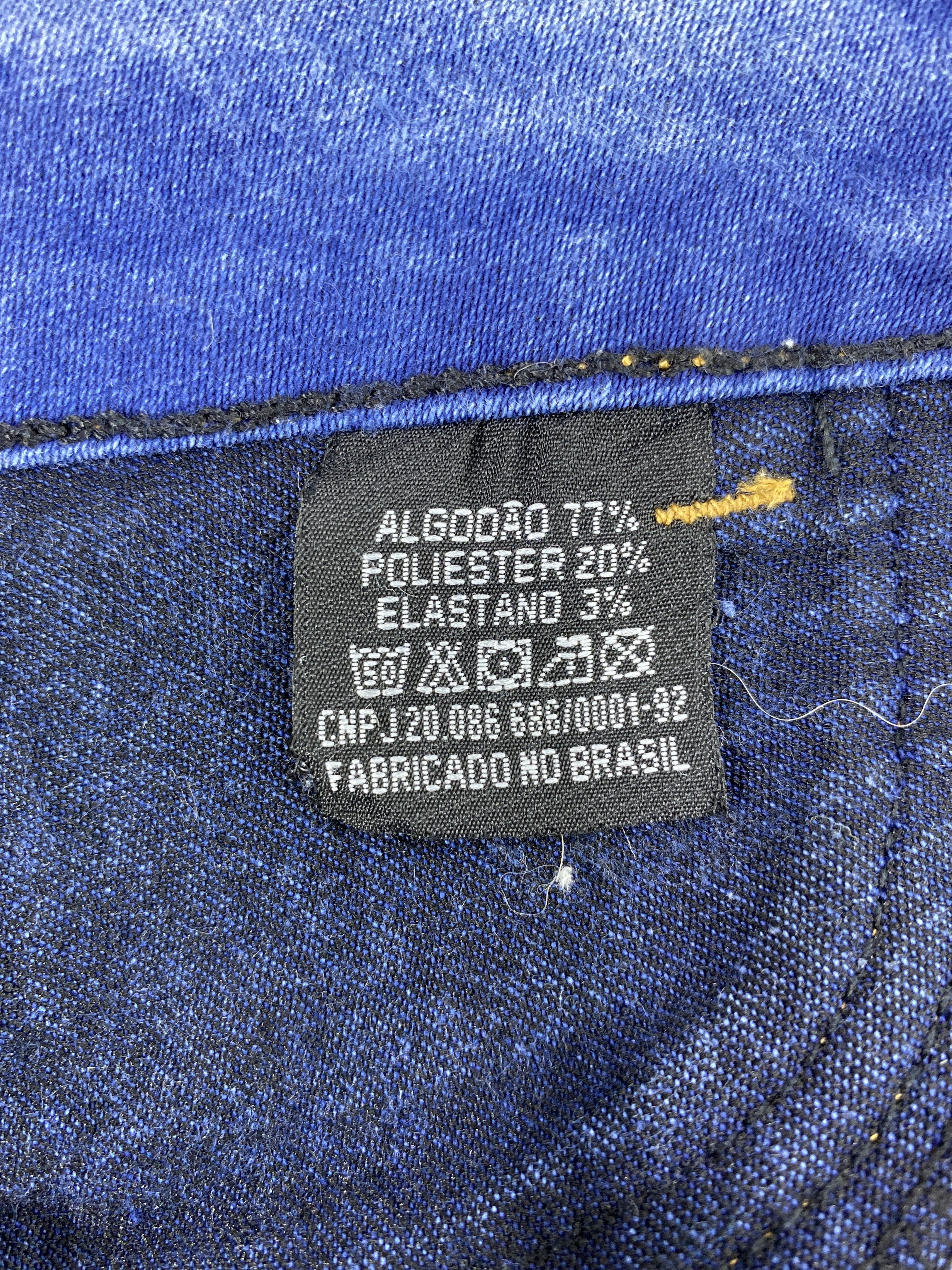 Jean ABUZIV JEANS BLUE WASH FLARE DENIM-J1135 Size 24" / US 00 / IT 34 - 9 Thumbnail