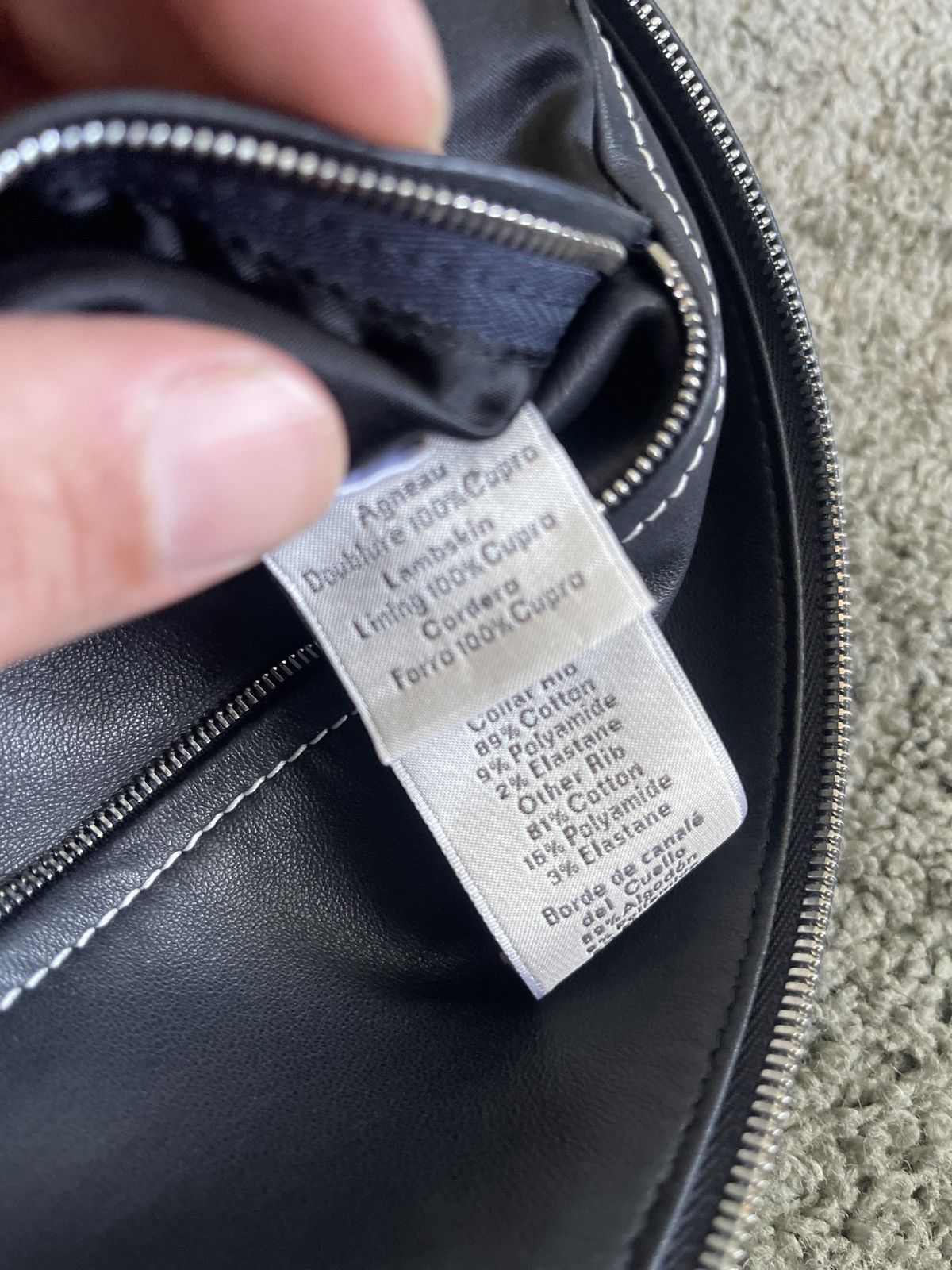 Hermes Hermes lambskin leather jacket runway Spring 2017 Size US L / EU 52-54 / 3 - 5 Thumbnail