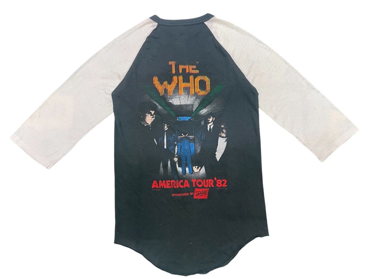 Band Tees × Vintage True Vintage 1982 The Who American Tour Size US S / EU 44-46 / 1 - 2 Thumbnail