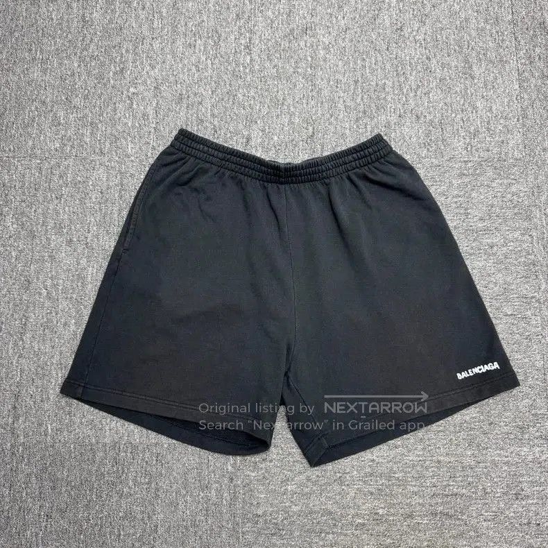 Balenciaga Balenciaga Logo Print Shorts. Size US 29 - 1 Thumbnail