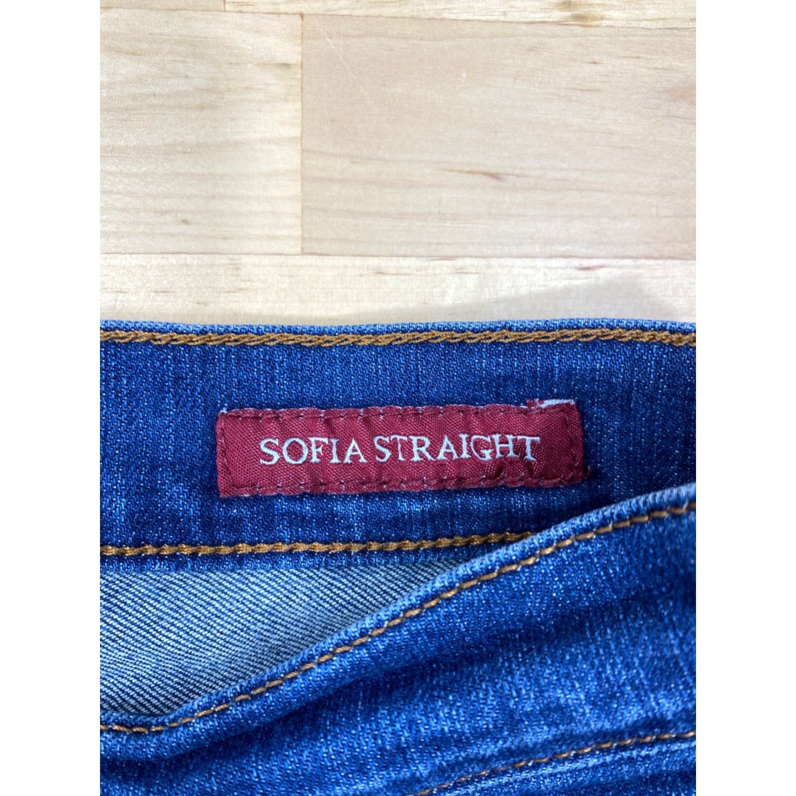 Lucky Brand Lucky Brand Womens Sofia Straight Denim Jeans 8 Blue Regular Size 8 Jeans Womens Mix Size 30" / US 8 / IT 44 - 4 Thumbnail