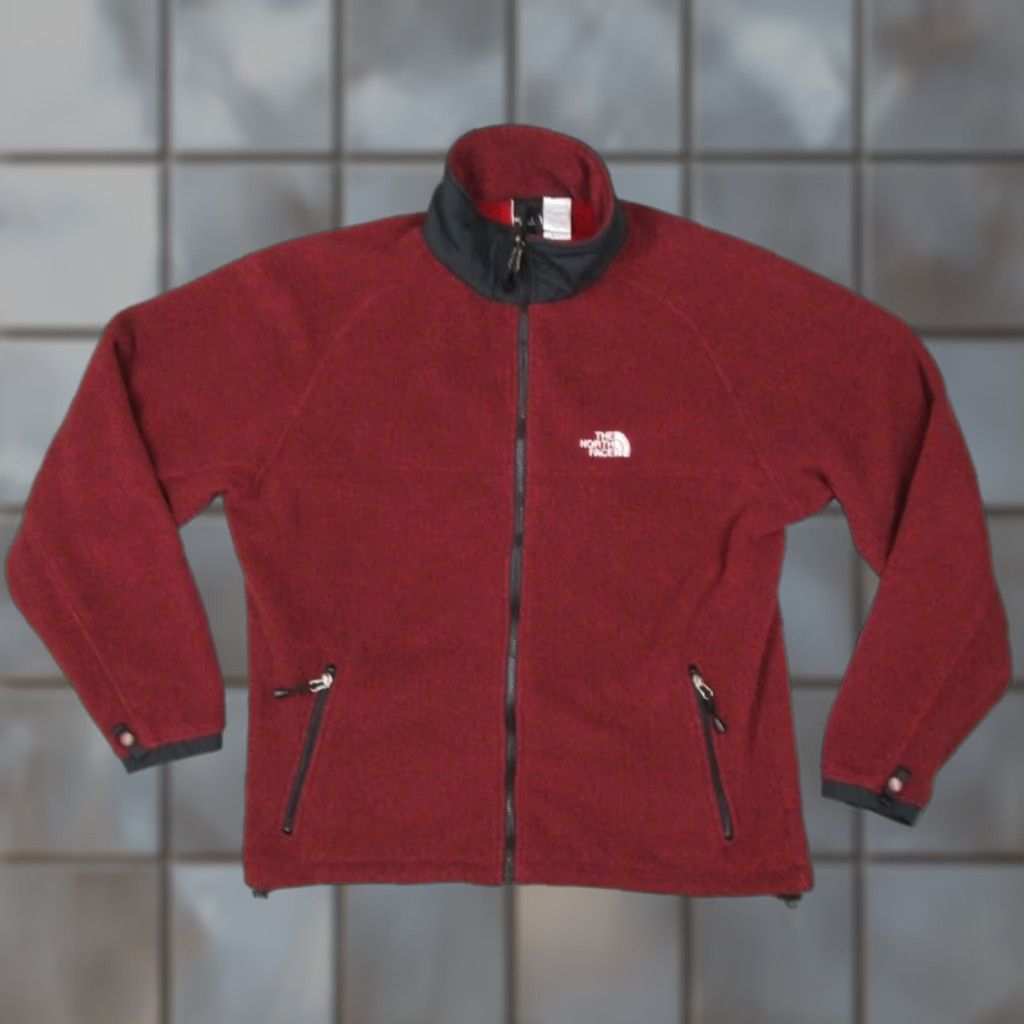 The North Face The North Face Mens Large Red Fleece Jacket - Full Zip Polartec - Classic Fit - Casual Sportswear Size US L / EU 52-54 / 3 - 1 Thumbnail