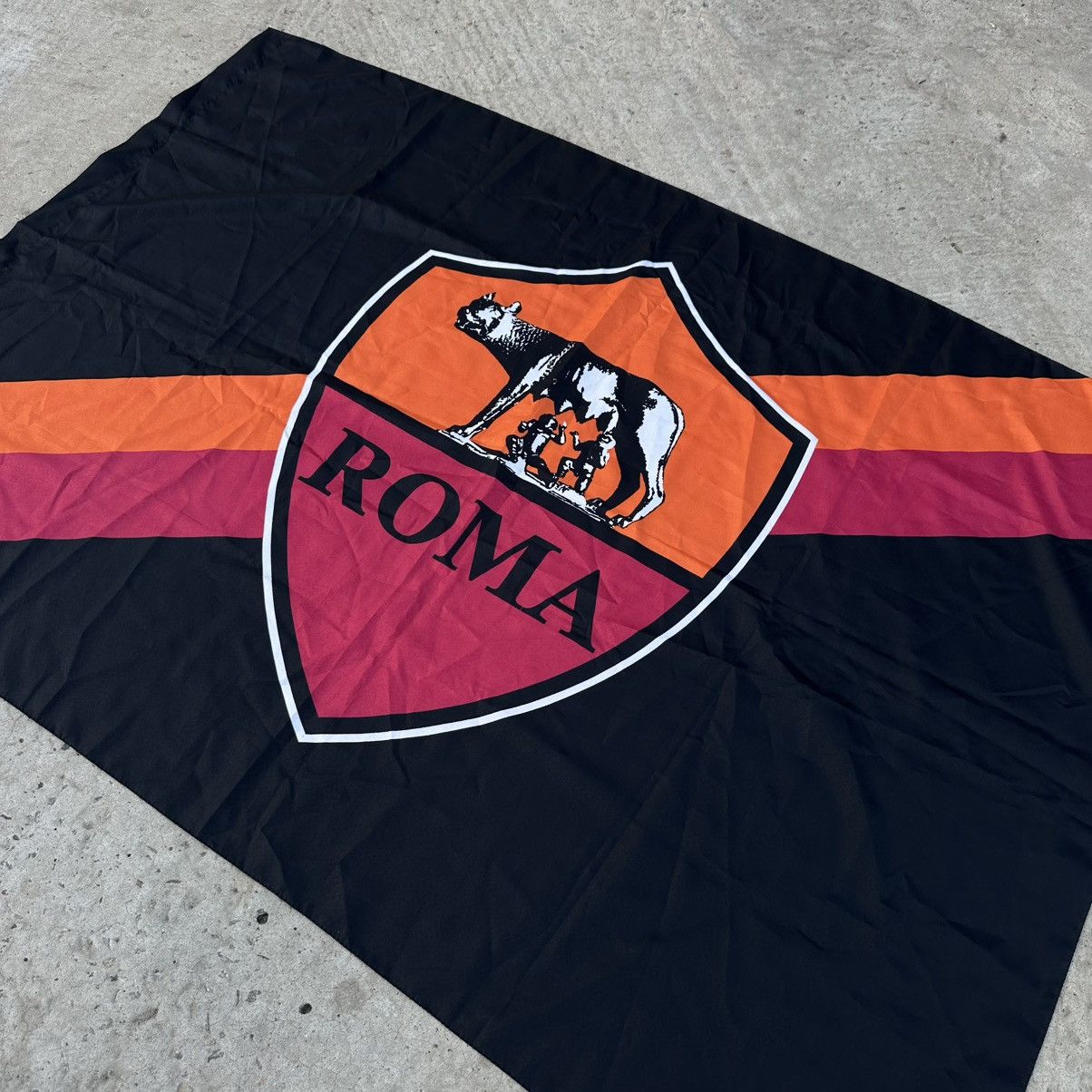 Sports Specialties Vintage Soccer Flag Roma Sport-wear Hype Y2K 00s USA Size ONE SIZE - 4 Thumbnail