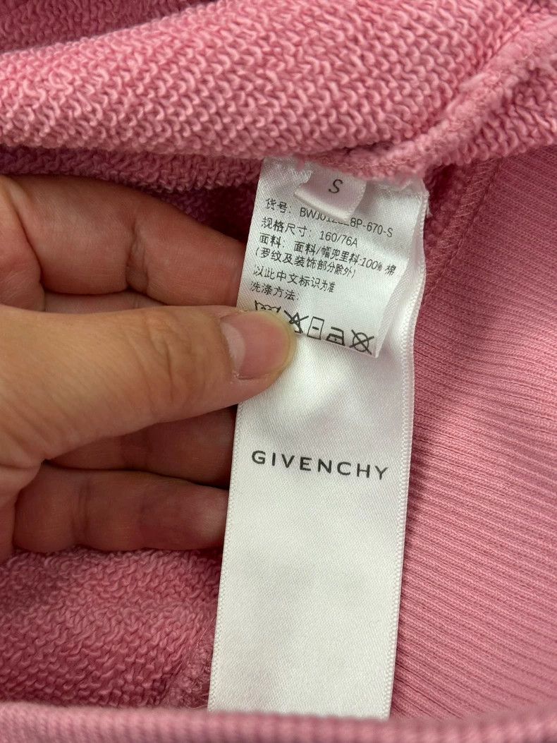 Givenchy Givenchy Tiger Pink Hooded Sweatshirt 2506-Nextarrow