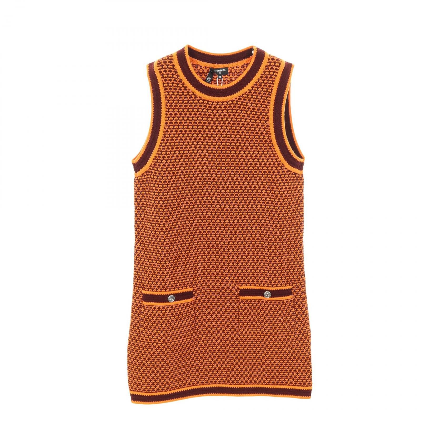 Chanel Chanel CHANEL Dress Textile Dresses P75435 DUTY FREE for USA Size ONE SIZE - 1 Thumbnail