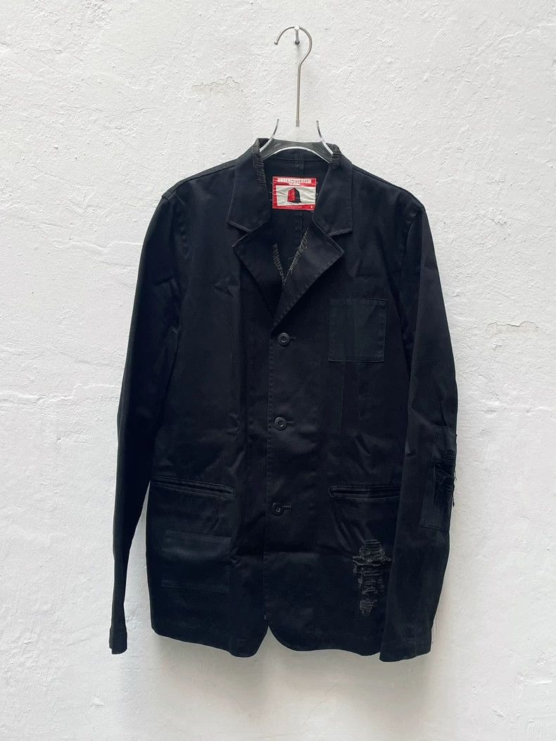 Undercover Undercover 2001 Destruction Erosion Patch Jacket 2504-Nexta Size US L / EU 52-54 / 3 - 1 Thumbnail
