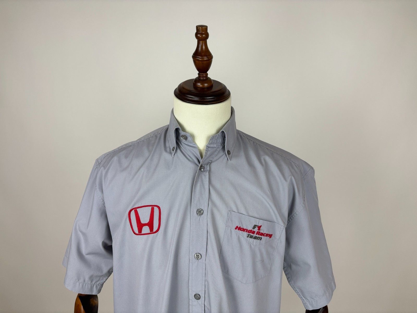 Honda Vintage Honda Racing Team F1 Short Sleeve Shirt Relaxed Fit Size US S / EU 44-46 / 1 - 4 Thumbnail