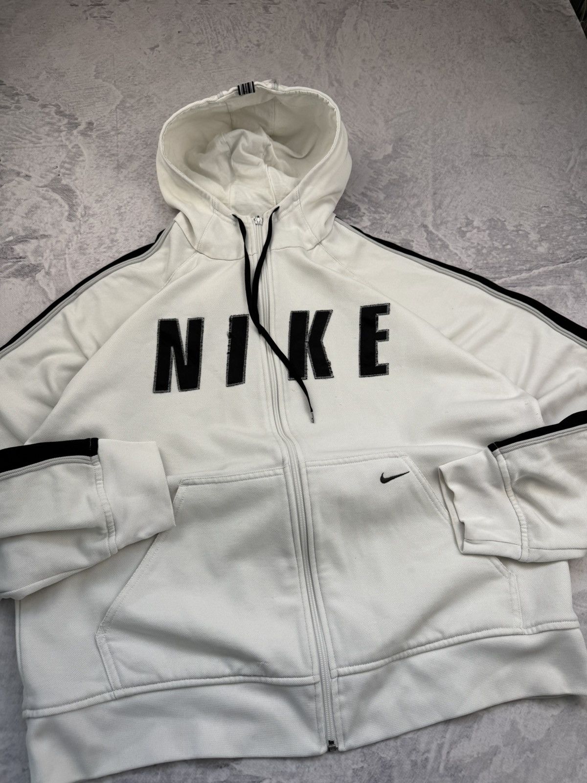 Nike × Vintage NIKE VINTAGE CENTER LOGO OVERSIZE BOXY ZIP HOODIE Size US L / EU 52-54 / 3 - 4 Thumbnail