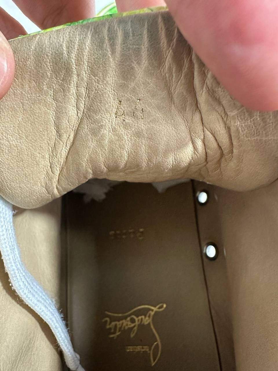 Christian Louboutin Christian Louboutin Rantus Orlato Flat Python Fresh Nappa Size US 11 / EU 44 - 15 Thumbnail
