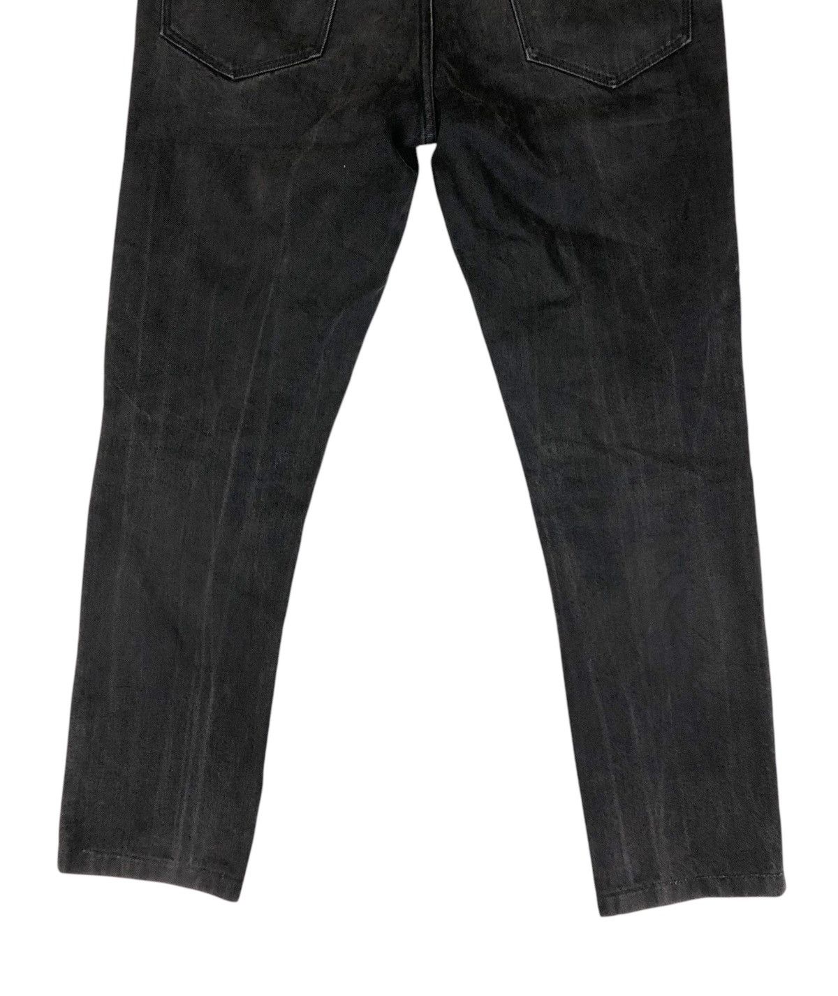 Jean Paul Gaultier Jean Paul Gaultier Target Black Denim Jeans Size US 30 / EU 46 - 10 Thumbnail