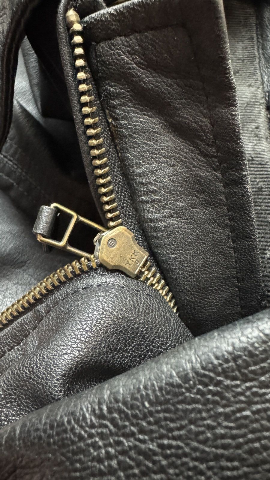 Genuine Leather 90s Vintage Real Leather Jacket ysl ralph lauren gucci Size US M / EU 48-50 / 2 - 5 Thumbnail