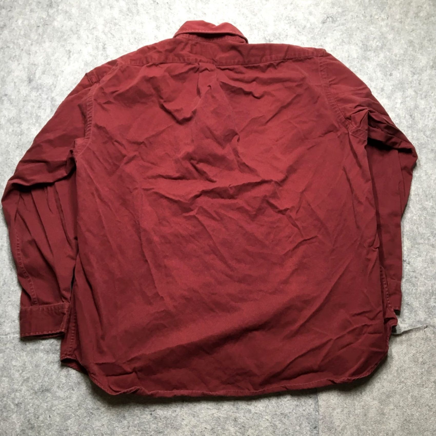 Polo Ralph Lauren VINTAGE Polo Ralph Lauren Shirt Mens 2XL Red Blake Polo Button Down Classic Fit Twill Shirt Size US XXL / EU 58 / 5 - 6 Thumbnail