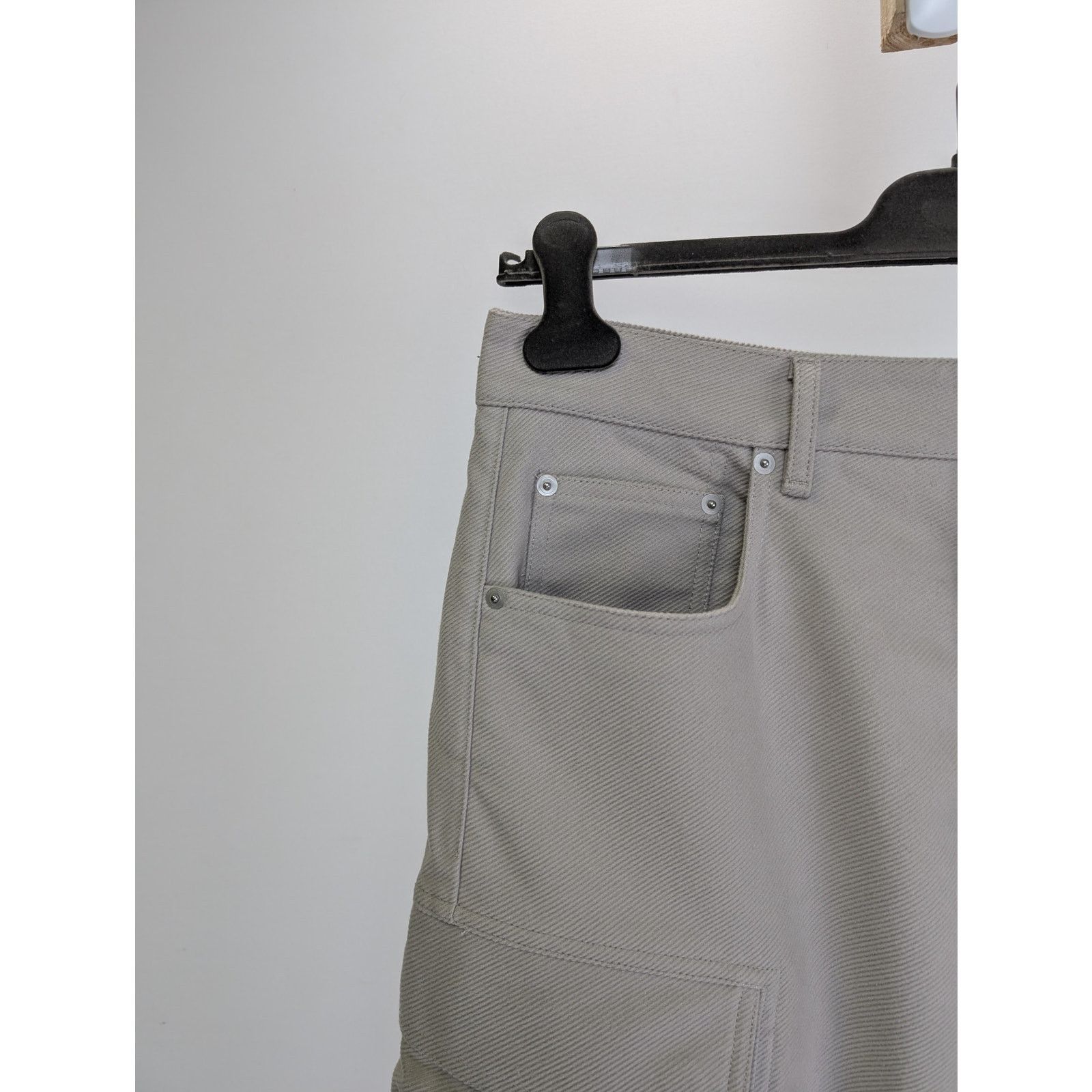 Rick Owens o1rshd1 Double Cargo Pants in Pearl Size US 34 / EU 50 - 5 Thumbnail