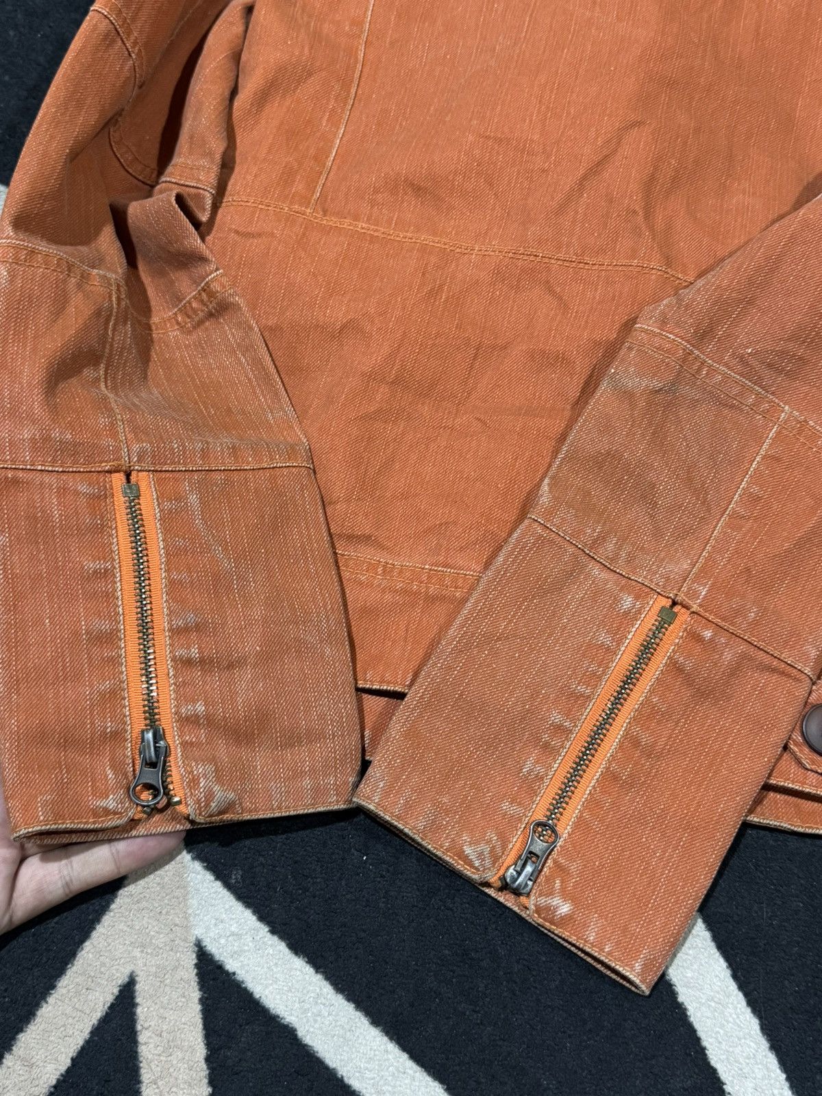 14th Addiction Waxed Archived 1996 Vintage Jacket Blazer Zipper Size US S / EU 44-46 / 1 - 6 Thumbnail