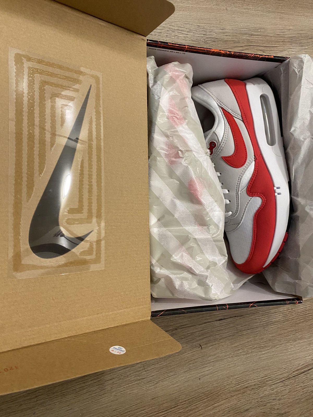 Nike Nike Air Max 1 ‘86 OG “Big Bubble Sport Red” Size US 9 / EU 42 - 3 Thumbnail