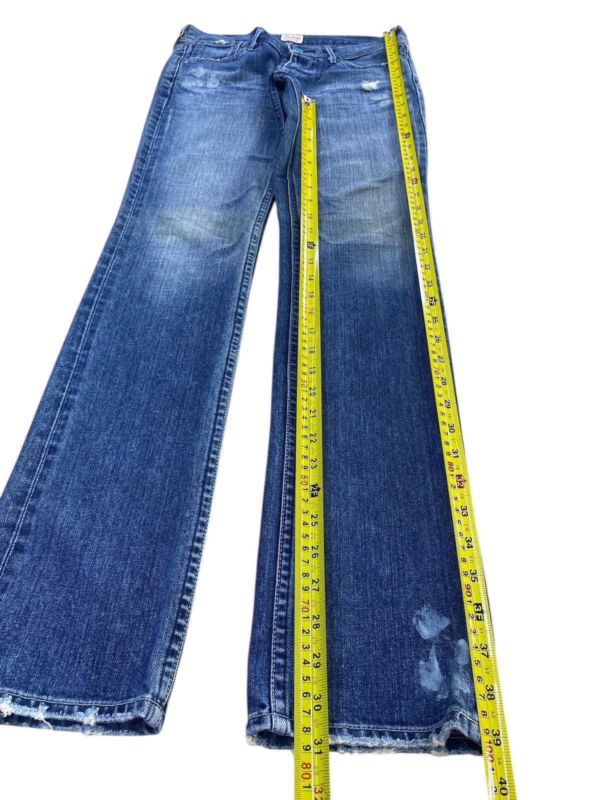 Levi's Levi’s Faded Wash Style Straight Cut Jeans Size US 28 / EU 44 - 6 Thumbnail