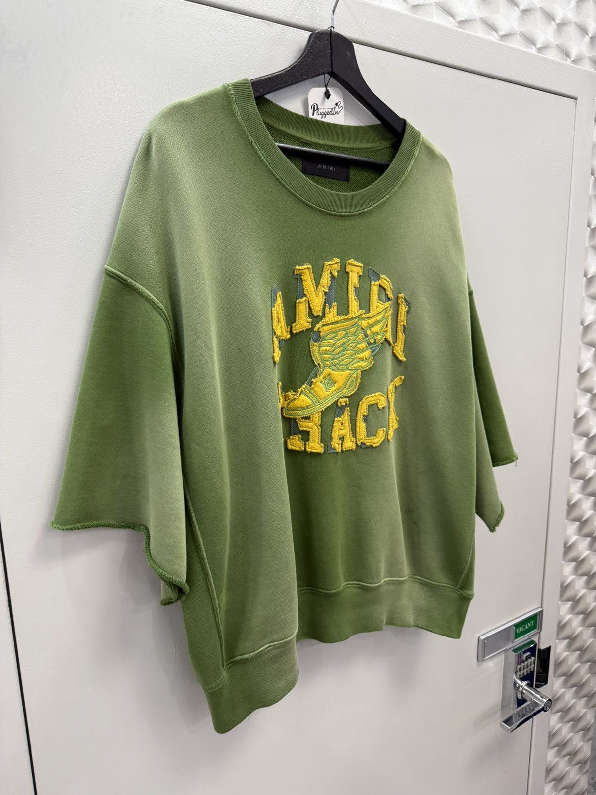 Amiri Amiri Green Track T-Shirt Size US M / EU 48-50 / 2 - 2 Thumbnail