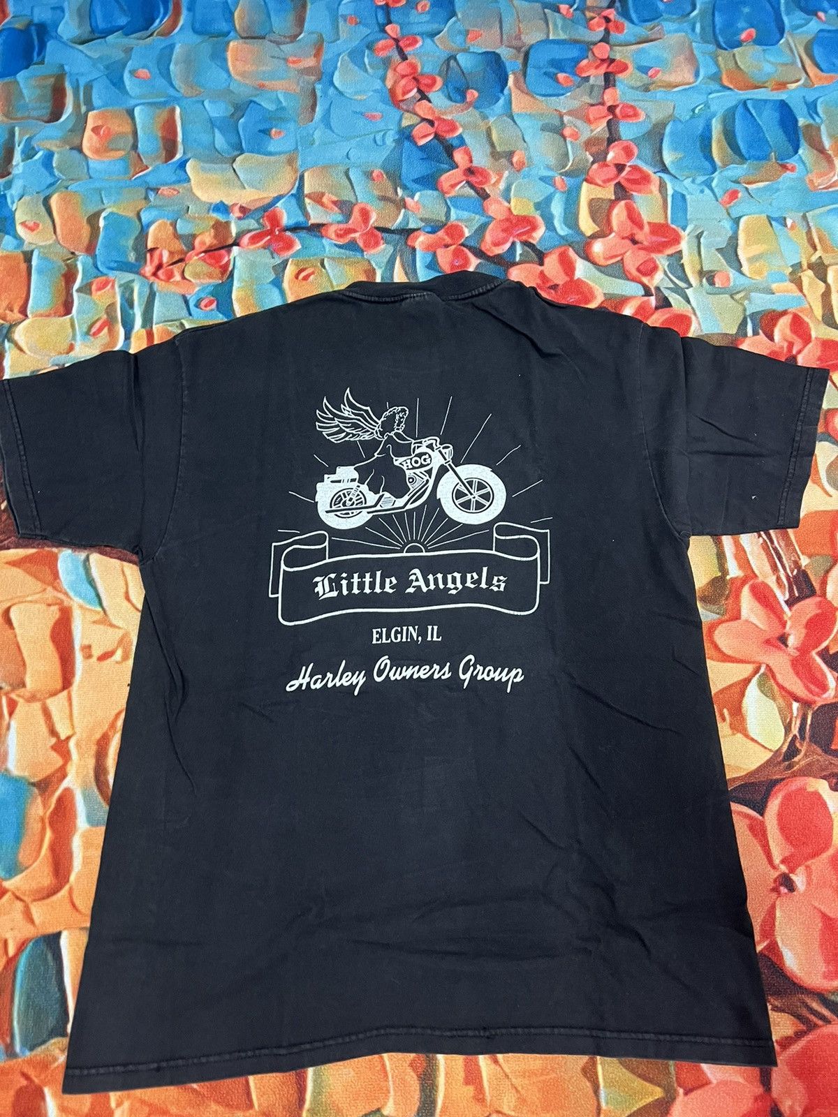 Vintage Little Angles 90’s Harley Owners Group Size L / US 10 / IT 46 - 4 Thumbnail