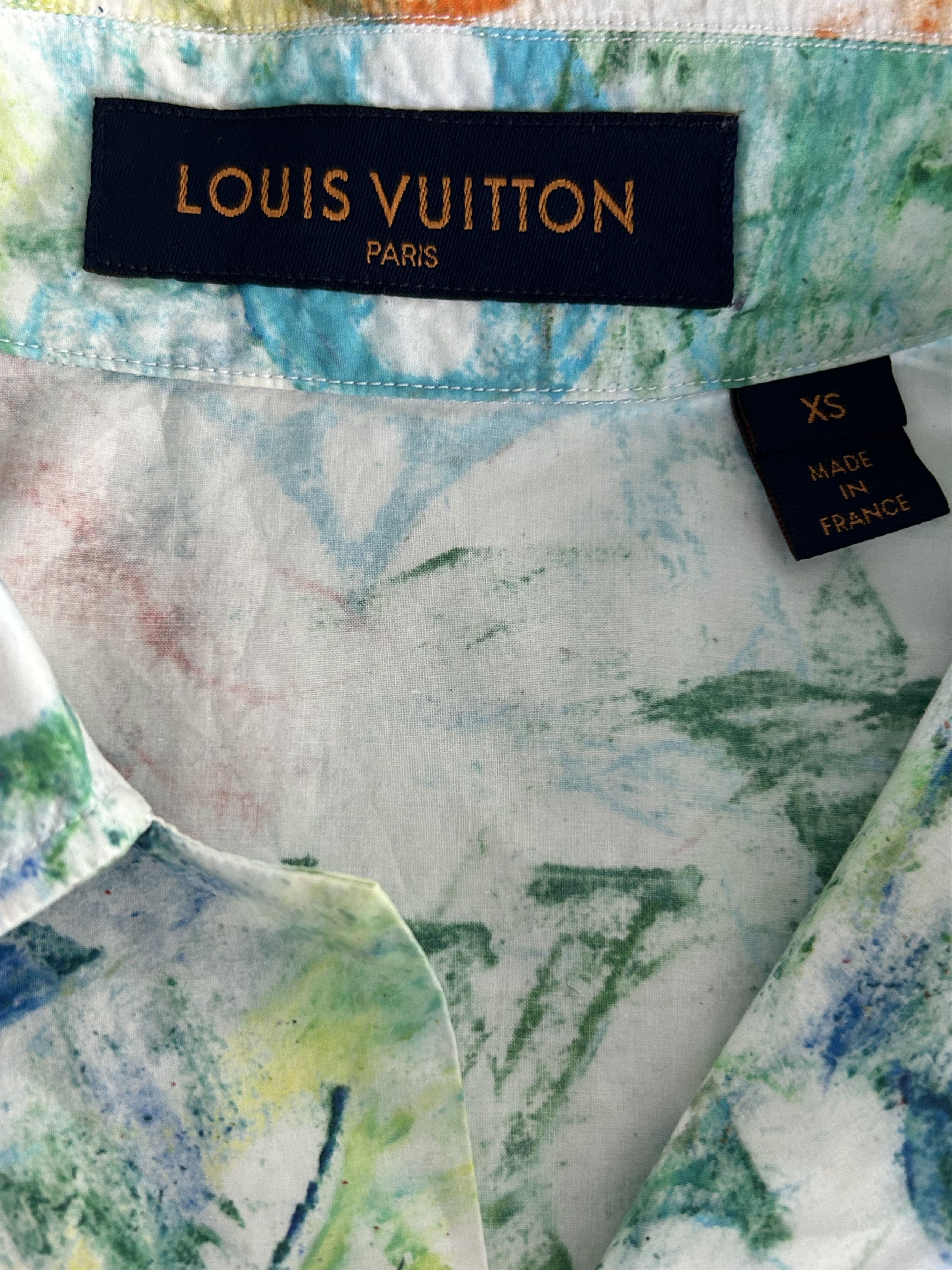 Louis Vuitton Louis Vuitton Multicolor Pastel Monogram Button Up Shirt Size US XS / EU 42 / 0 - 3 Thumbnail