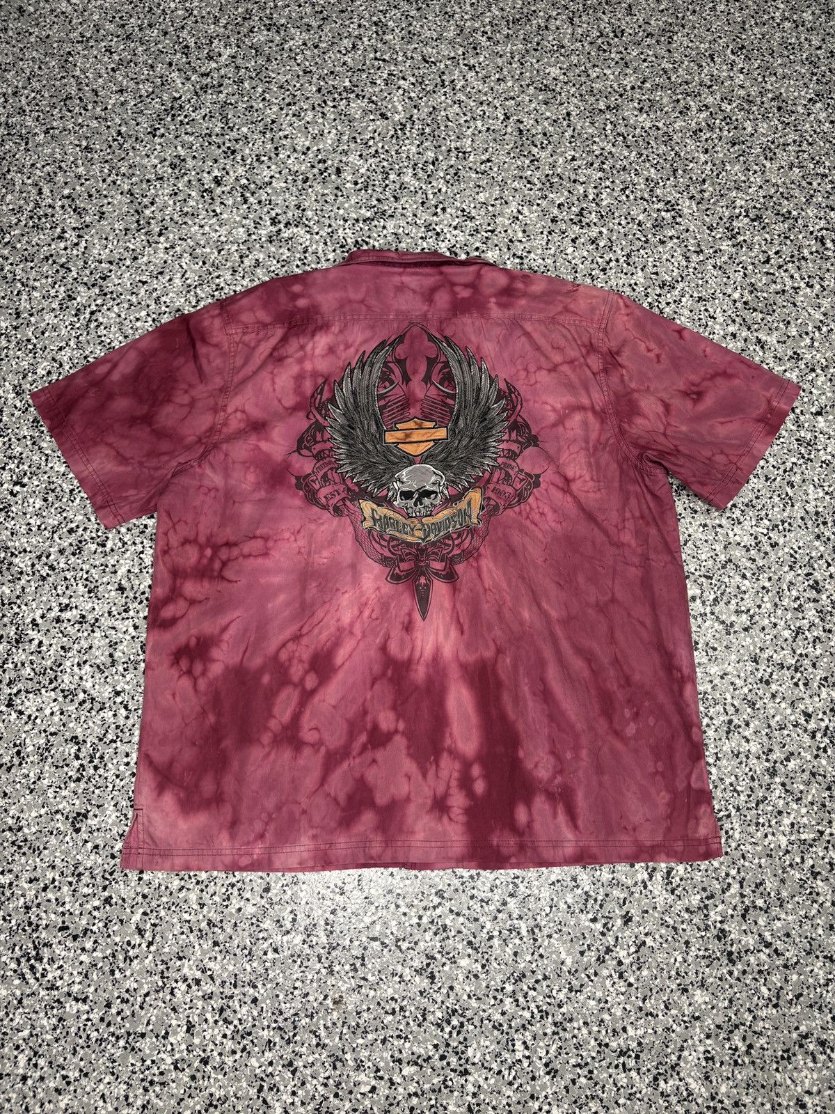 Harley Davidson 2000s Harley Davidson Affliction Mechanic Tee Size XL 0780 Size US XL / EU 56 / 4 - 2 Thumbnail
