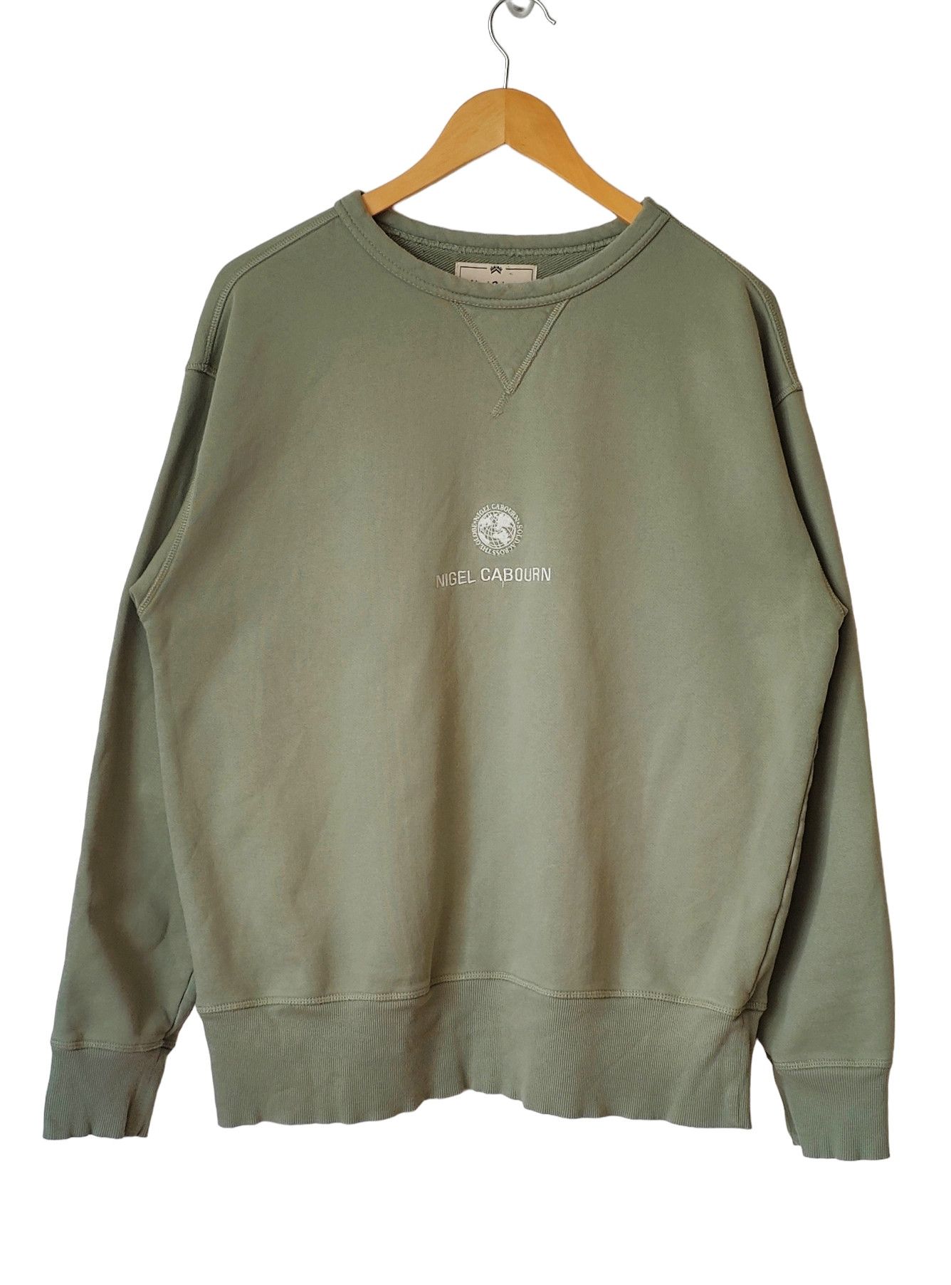 Nigel Cabourn Nigel Cabourn Sold Across the Globe Military Sweatshirt Size US M / EU 48-50 / 2 - 1 Thumbnail