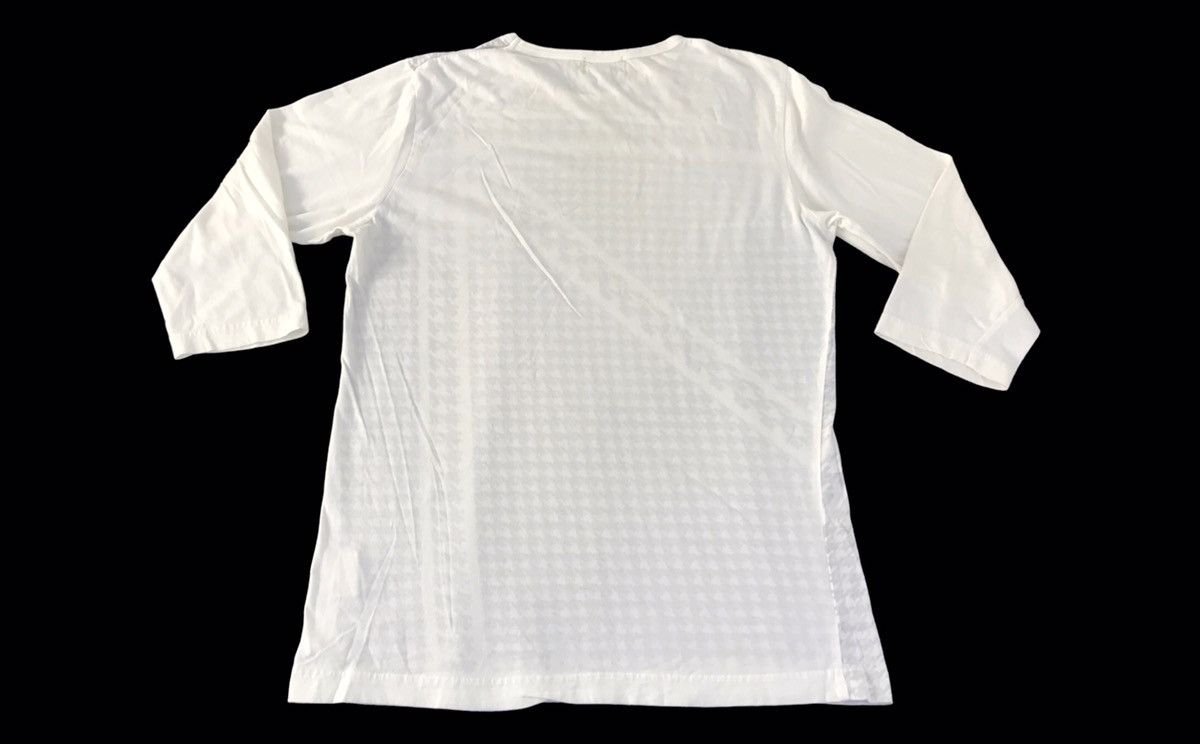 Japanese Brand Takeo Kikuchi The Shop TKmixpice Houndstooth Tee Size L / US 10 / IT 46 - 2 Thumbnail