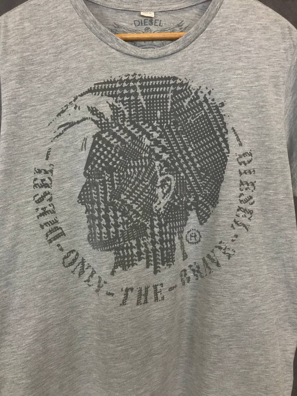 Diesel Diesel vintage designer big logo tee Size US XL / EU 56 / 4 - 3 Thumbnail