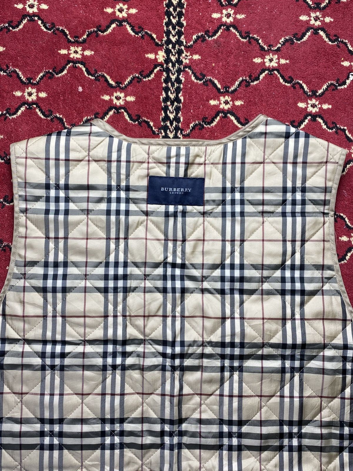 Burberry Burberry - Vintage Nova Plaid Vest Size US M / EU 48-50 / 2 - 7 Thumbnail