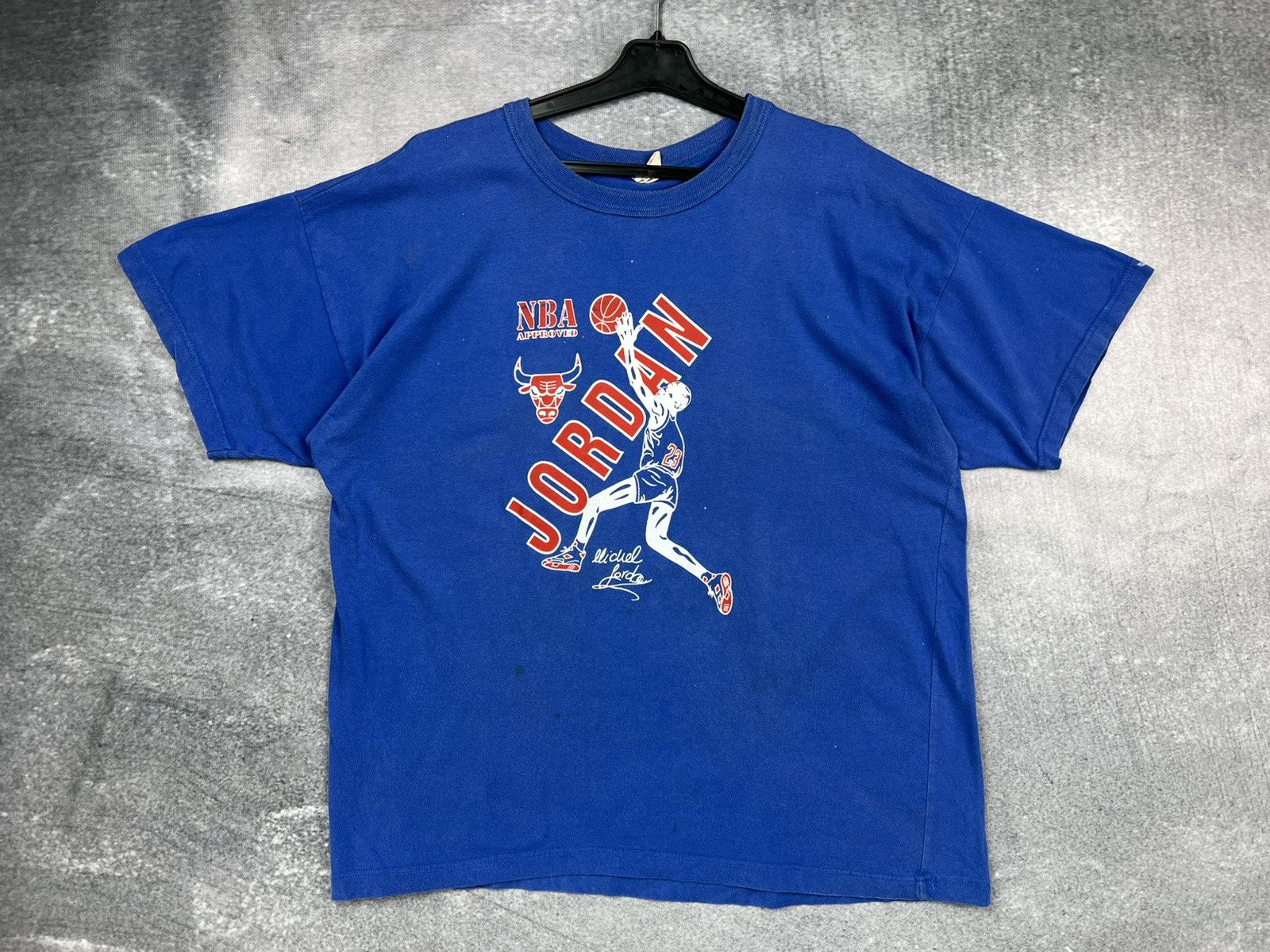 Band Tees × Jordan Brand × NBA Vintage merchandise Michael Jordan T-shirt Size US L / EU 52-54 / 3 - 1 Thumbnail