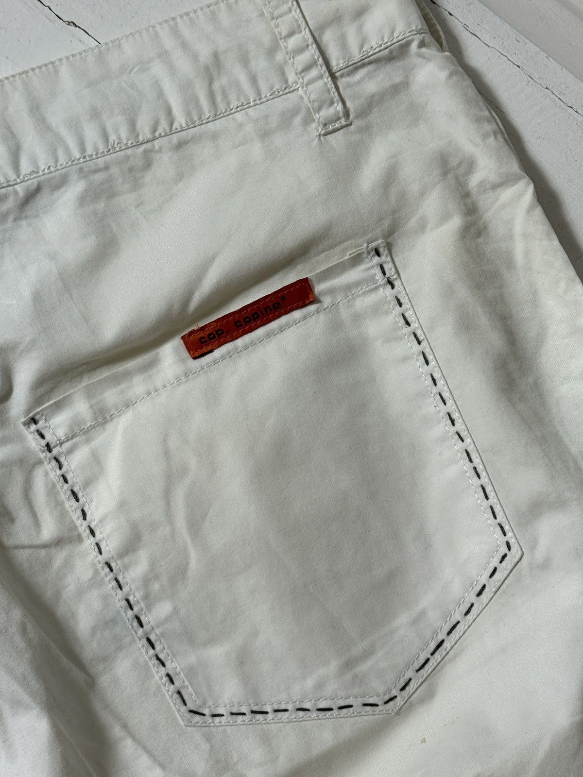Cop Copine VINTAGE COP COPINE 2000s AVANT GARDE BREECHES Size 26" / US 2 / IT 38 - 10 Thumbnail