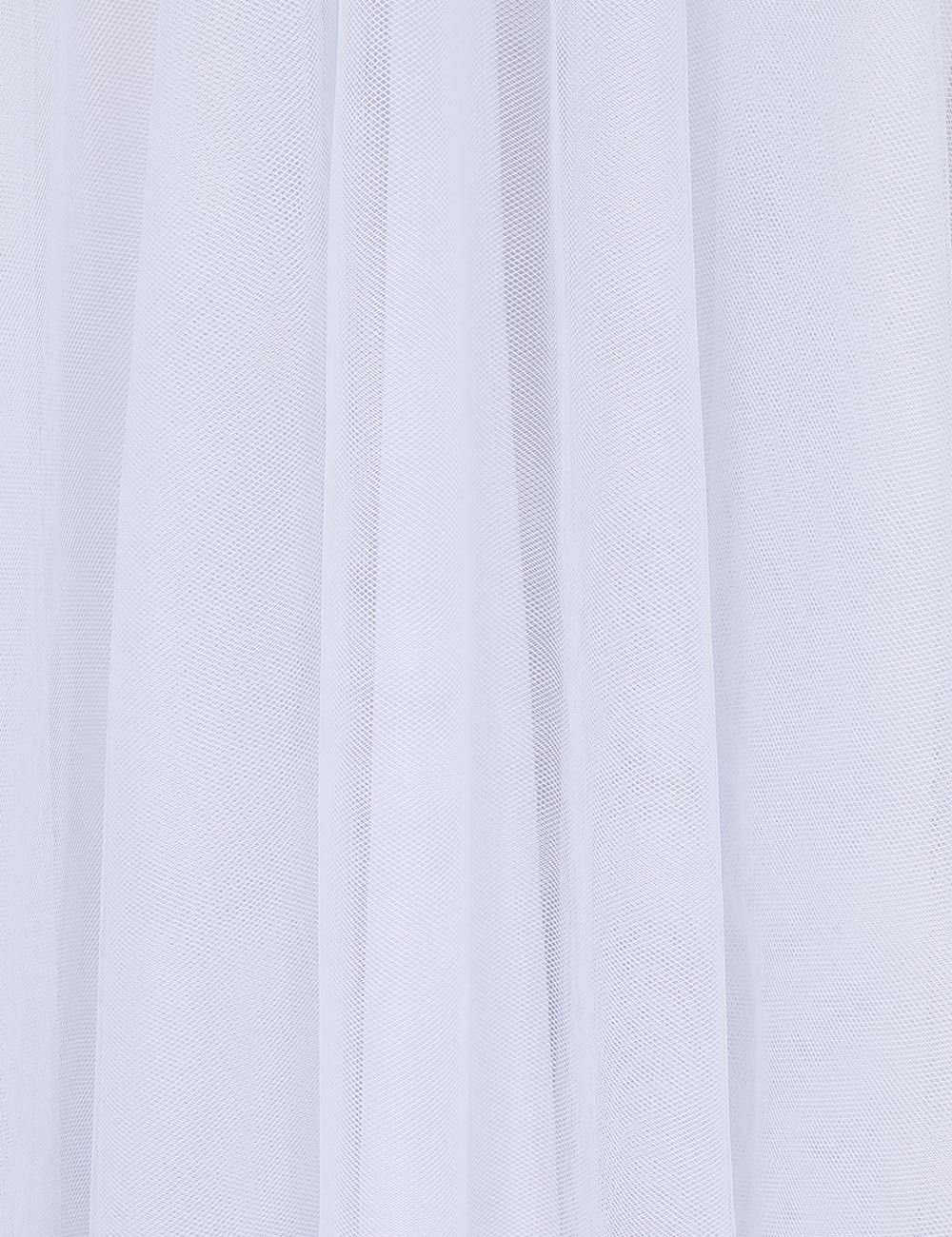 Zimmermann o1w1db10925 Tulle Maxi Skirt in Blue Size 28" / US 6 / IT 42 - 6 Thumbnail