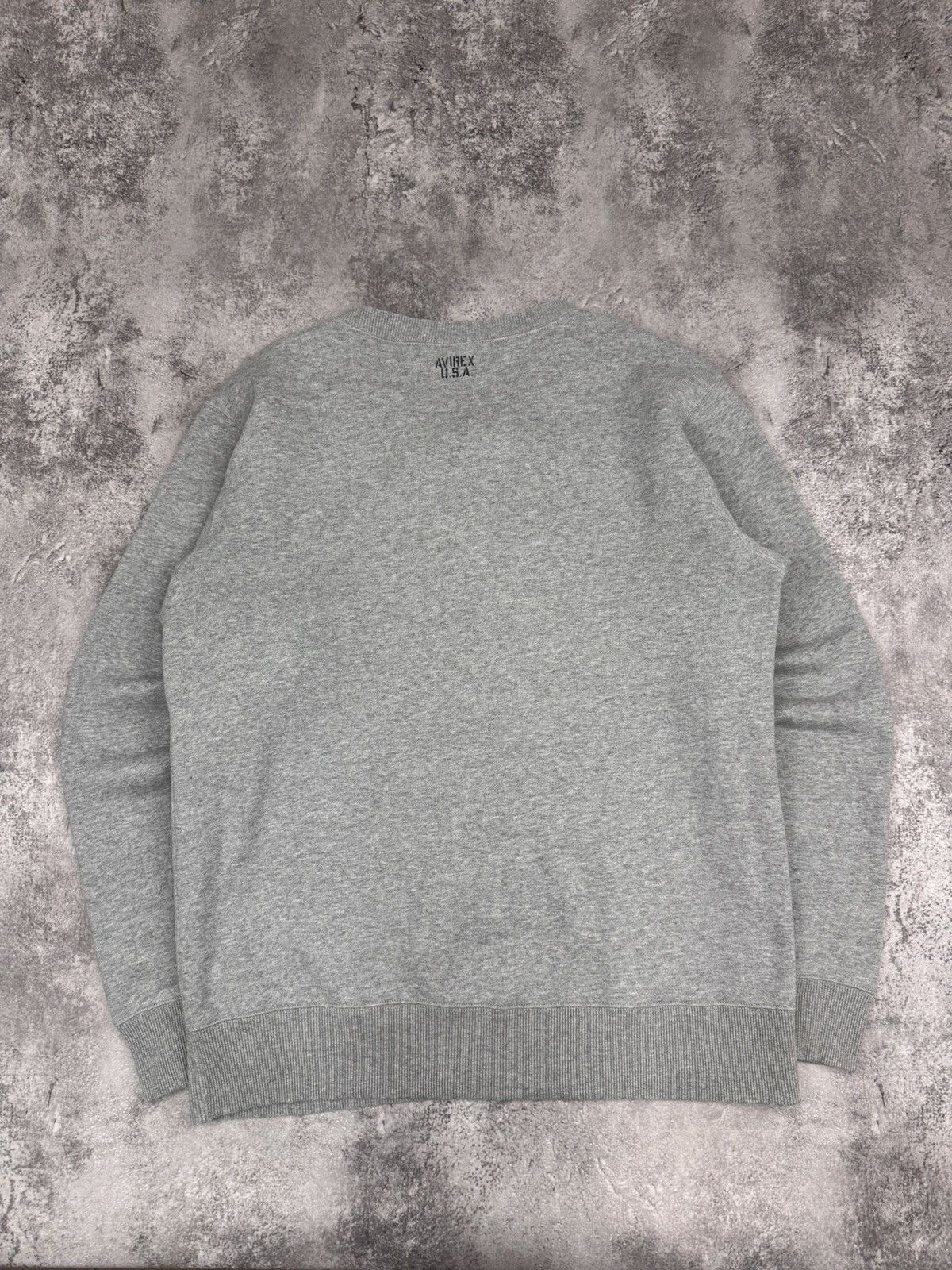 Avirex Avirex Men Sweatshirt Grey With Size XL Size US XL / EU 56 / 4 - 6 Thumbnail